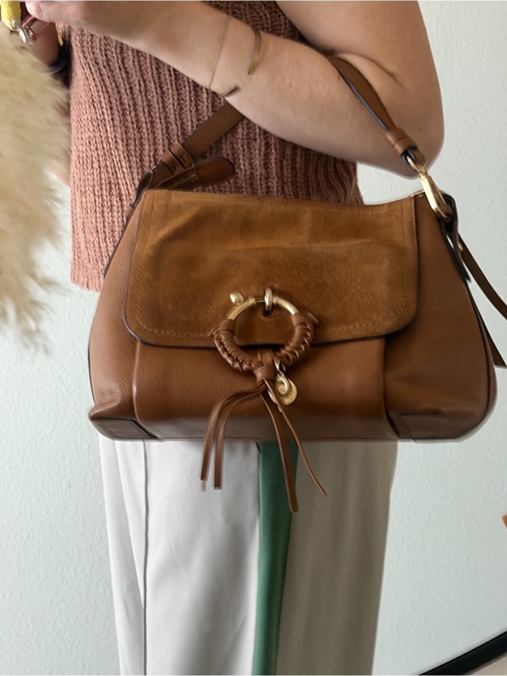 See by Chloe Suede and Leather Bag - Picture 2 of 16